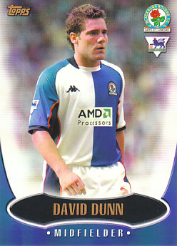 David Dunn Blackburn Rovers 2003 Topps Premier Gold #BR1